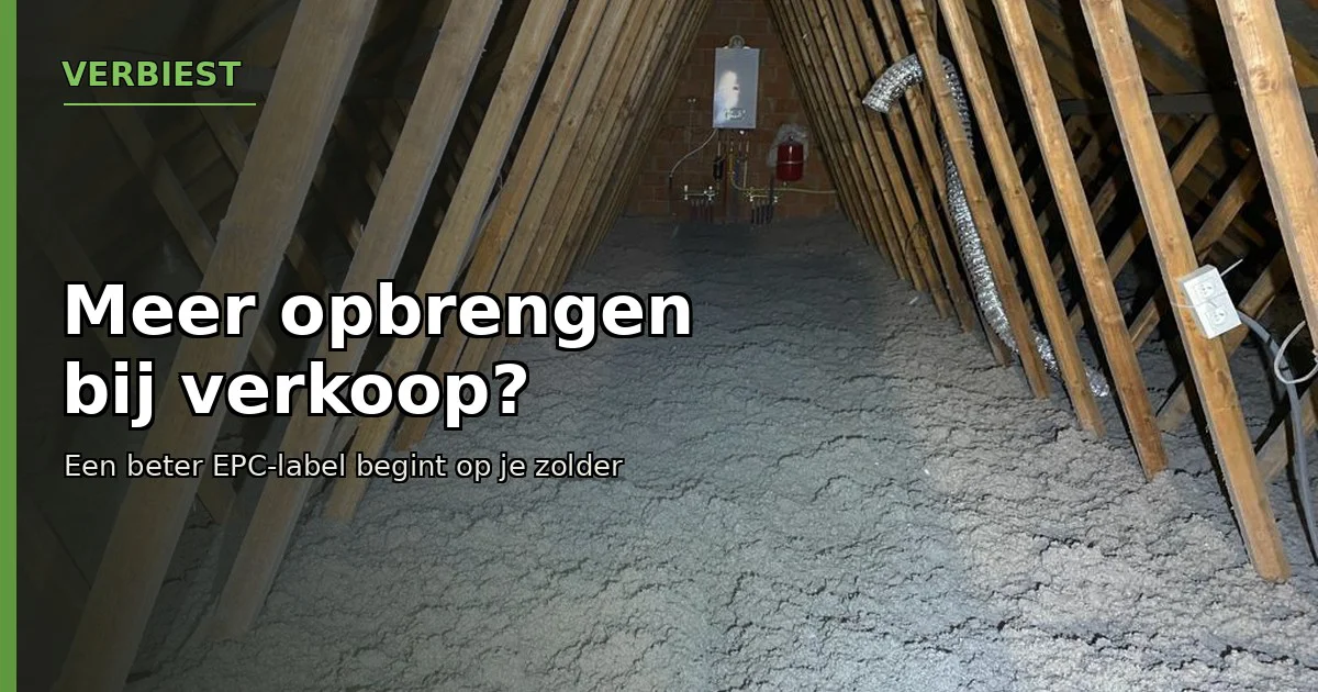 Maximaliseer de waarde van je woning met kleine investeringen: Isoleren voor een betere E-score
